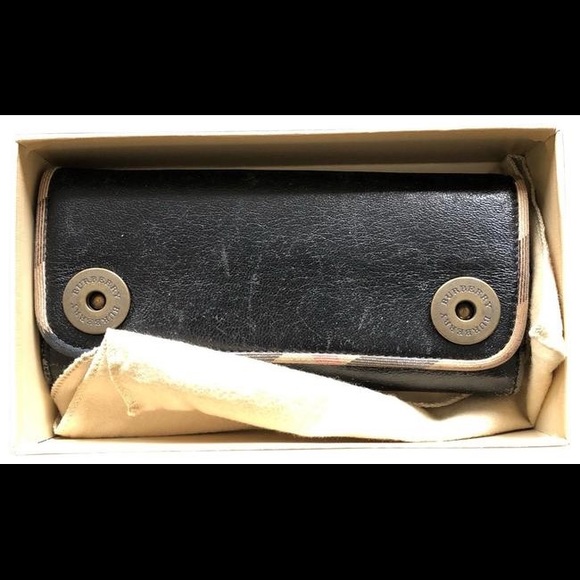 Burberry Leather Wallet in Dark Brown - Picture 3 of 12